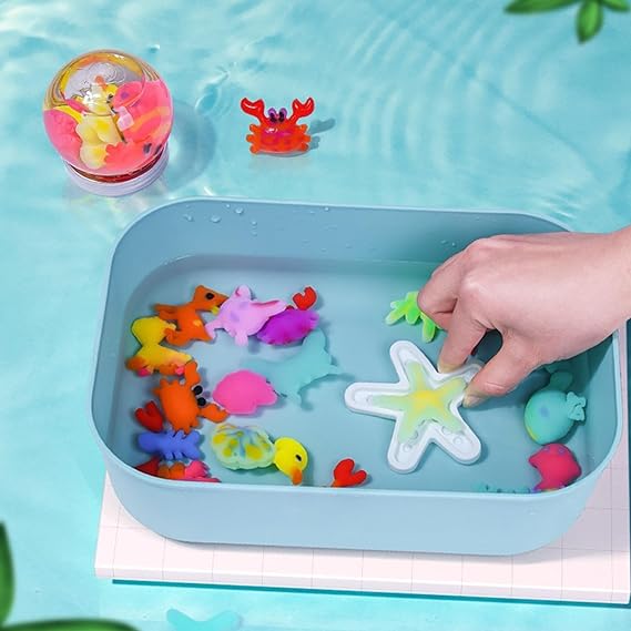 Gel Mágico De Agua Para Niños incluye Moldes 50%OFF