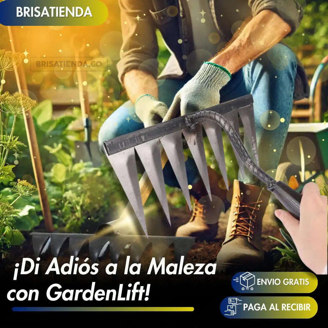 Rastrillos para maleza GardenLift +Obsequio: Guía de Jardín Hermoso
