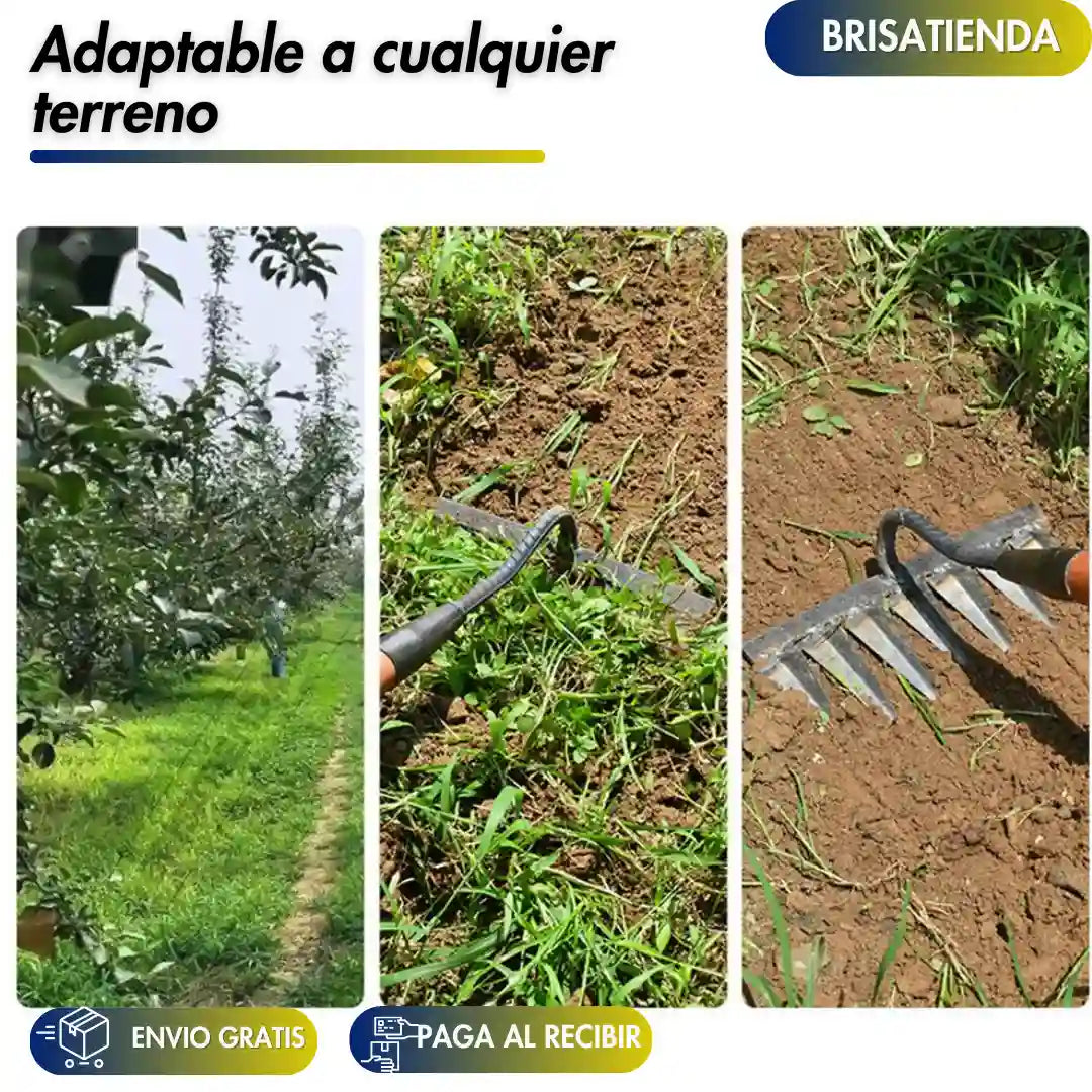 Rastrillos para maleza GardenLift +Obsequio: Guía de Jardín Hermoso