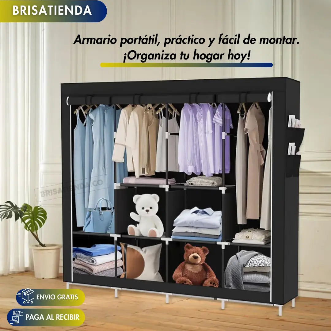 Armario Guardaropa 4 cuerpos 50% OFF