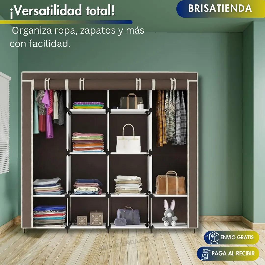 Armario Guardaropa 4 cuerpos 50% OFF