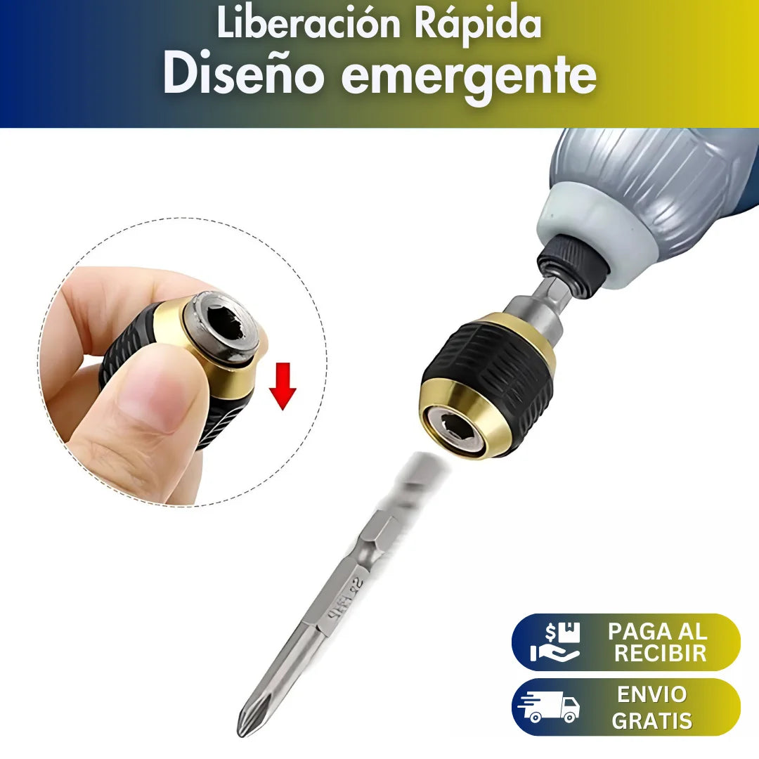 PACK X 3 Herramientas Cambia brocas para Brocas Hexagonal 50% OFF