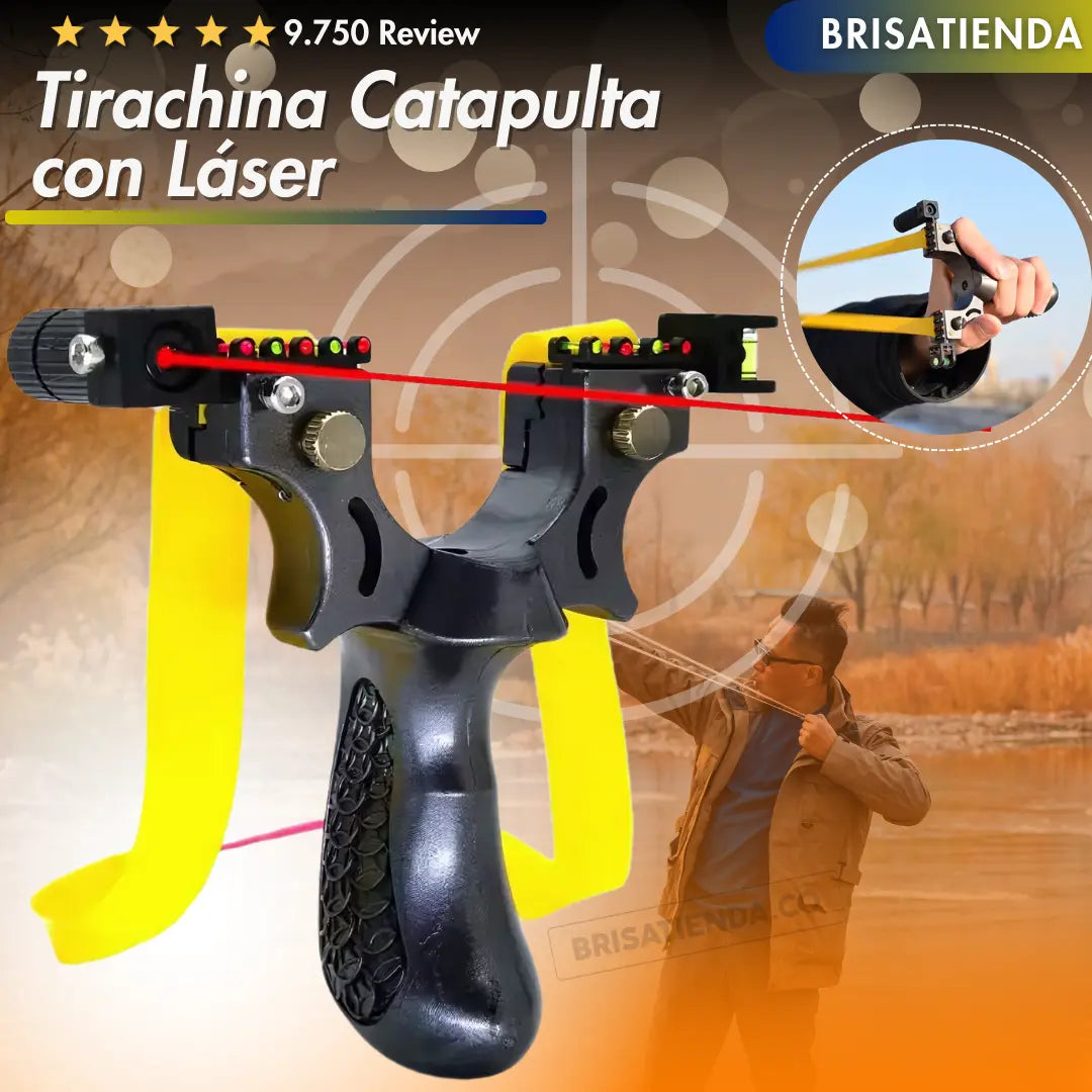 tirachina catapulta con laser 50% OFF