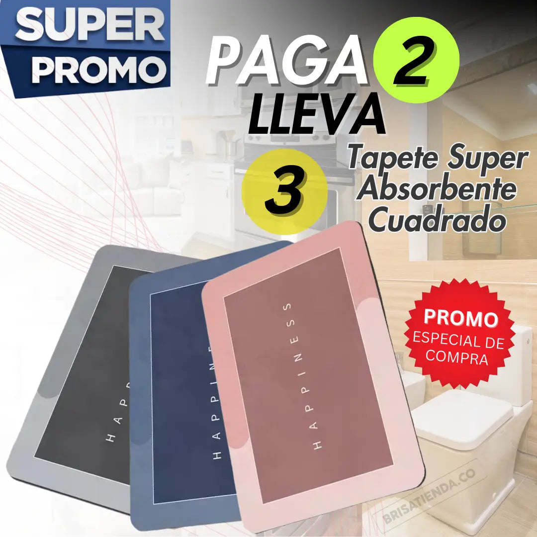 Tapete Super Absorbente Premiun