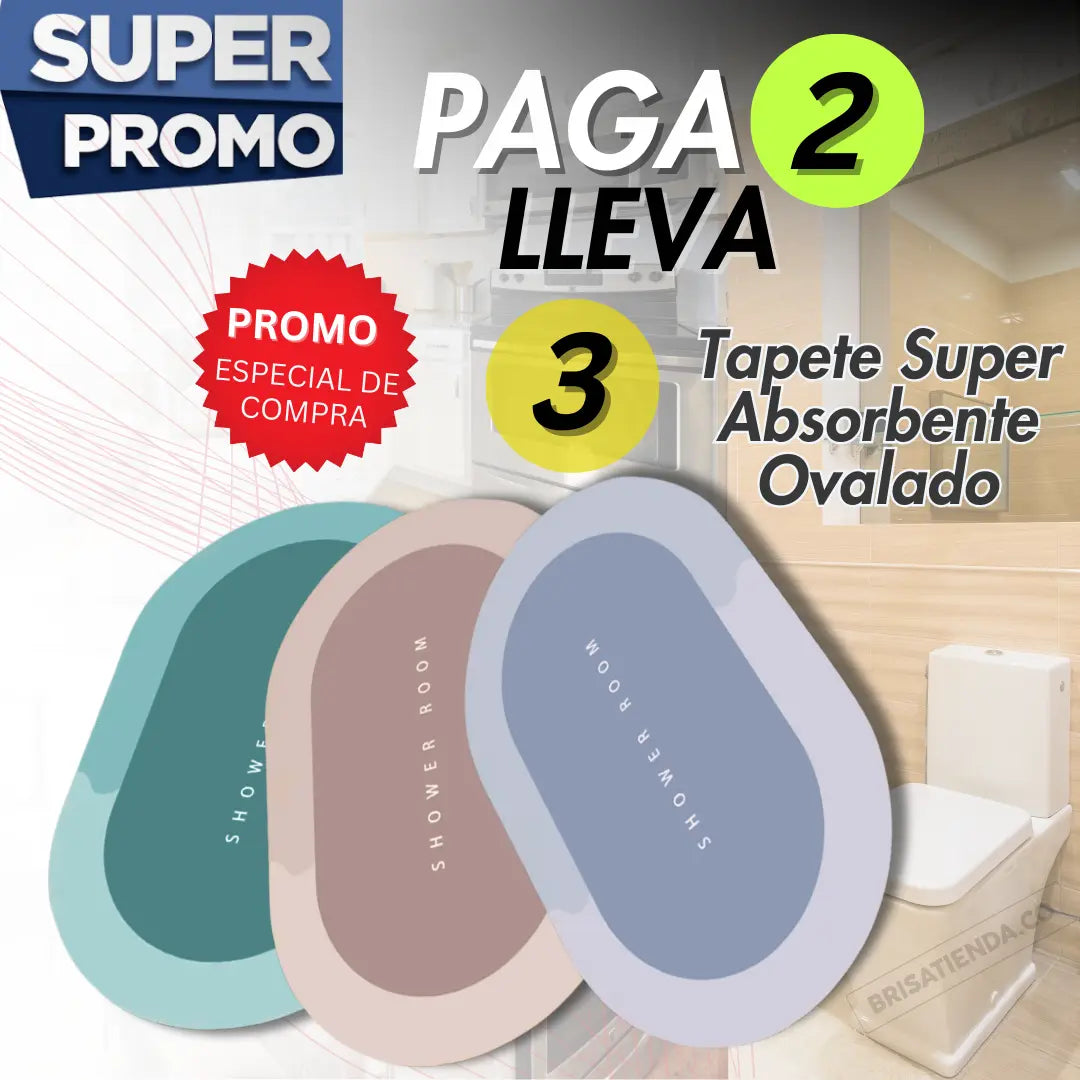 Tapete Super Absorbente Premiun