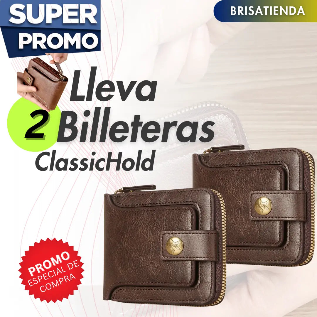 Billetera ClassicHold 50%OFF TKT
