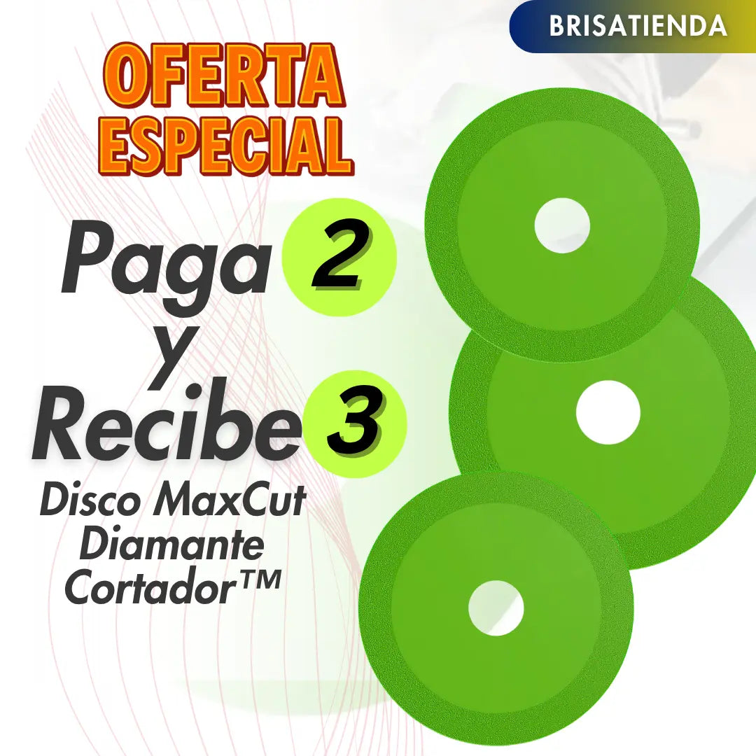 Discos MaxCut DiamanteCortador™ 50% OFF TKT