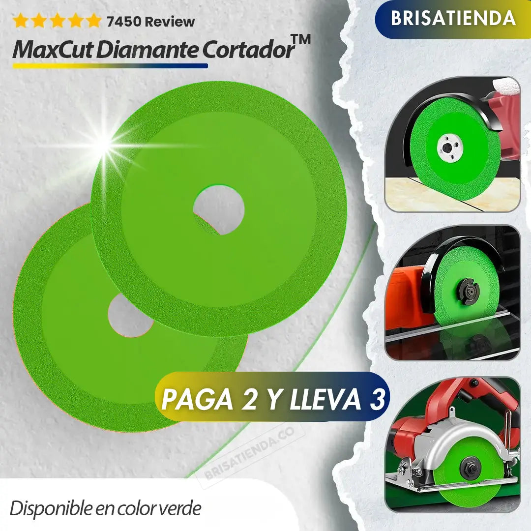 Paga 2 lleva 3 Discos MaxCut DiamanteCortador™ 50% OFF TKT