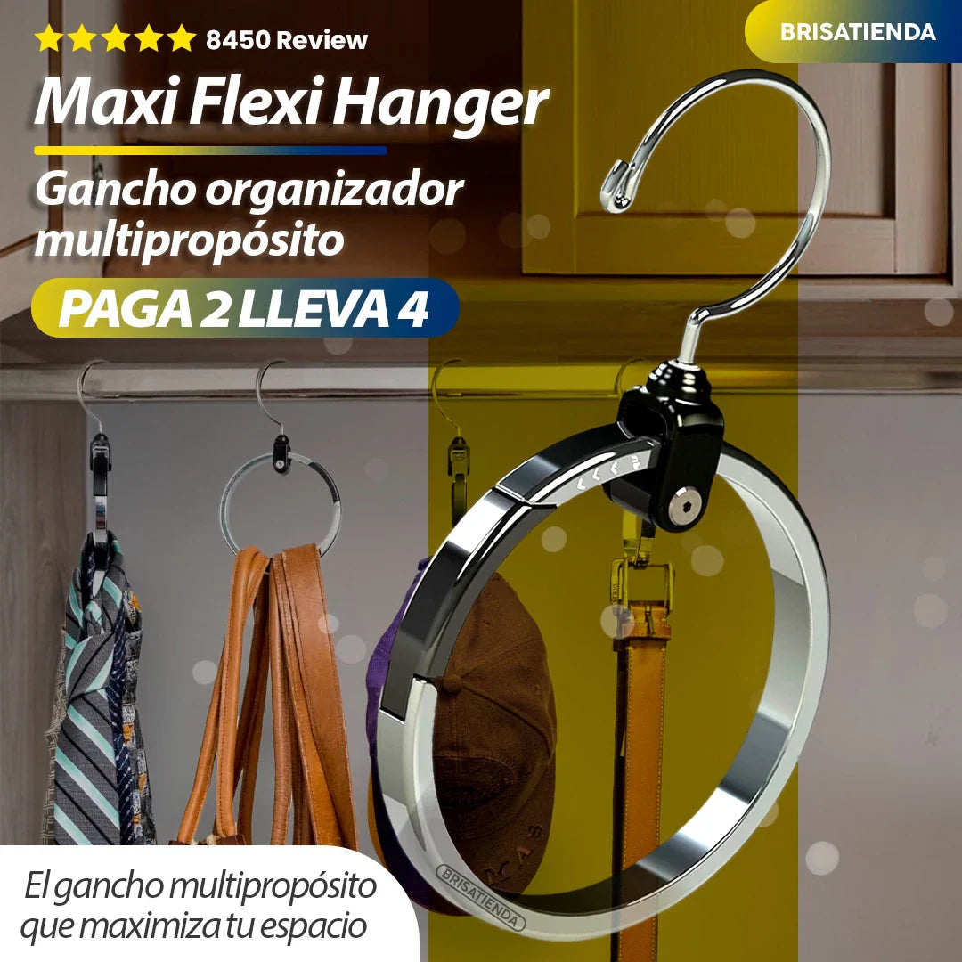 PAGA 2 Y LLEVA 4 Ganchos Organizadores Maxi flexi 50% OFF