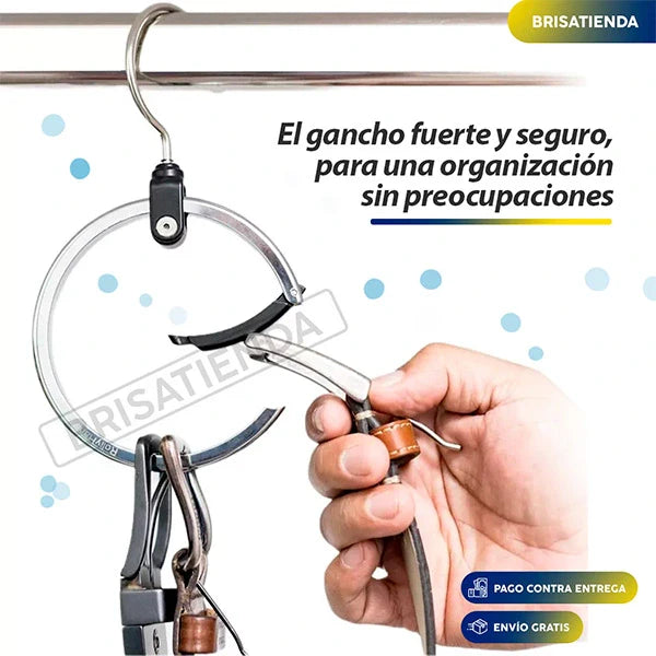 PAGA 2 Y LLEVA 4 Ganchos Organizadores Maxi flexi 50% OFF