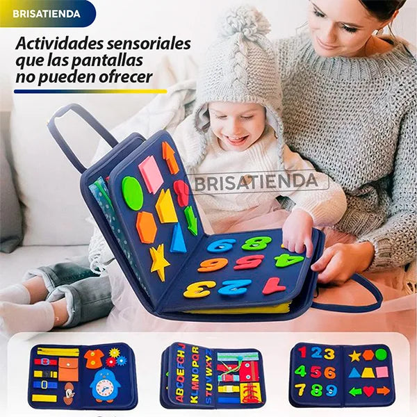 Tablero Sensorial Didactico Montessori