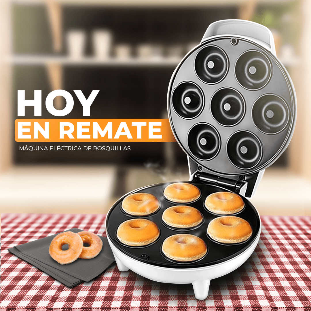 Maquina Mini Donas Donuts Maker Blanik