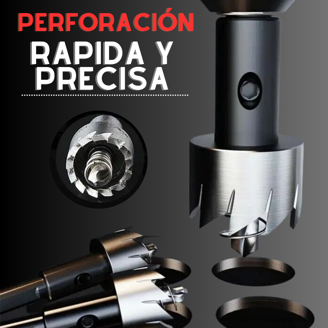 Kit X 4 Perforadora Profesional de Acero 50% OFF