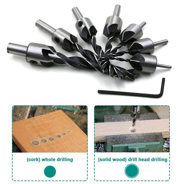 Kit Multifuncional de Brocas Avellanadoras 50% OFF
