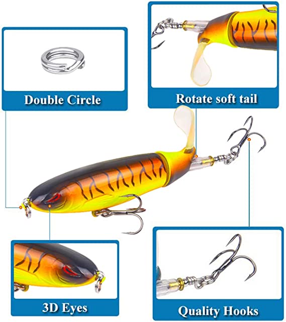 Pack de 2 Peces Anzuelo de Pesca 50% OFF