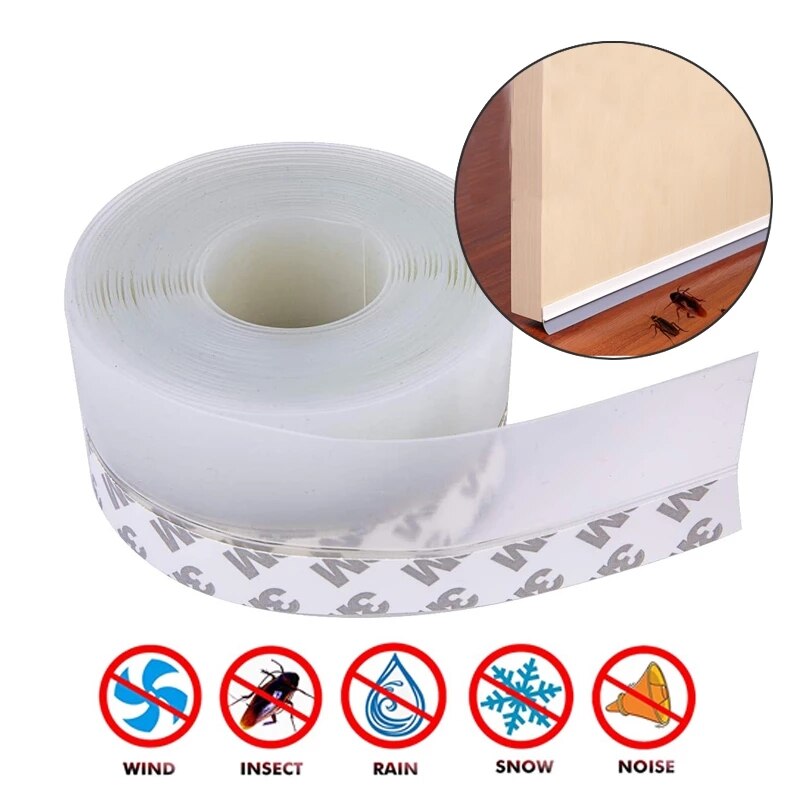 Cinta de Sellado Para Puertas Y Ventanas 50% OFF