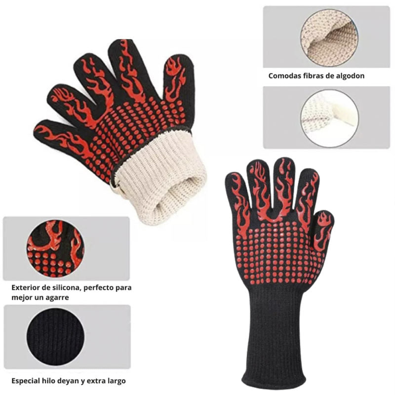 Guantes Resistentes al Calor 50% OFF