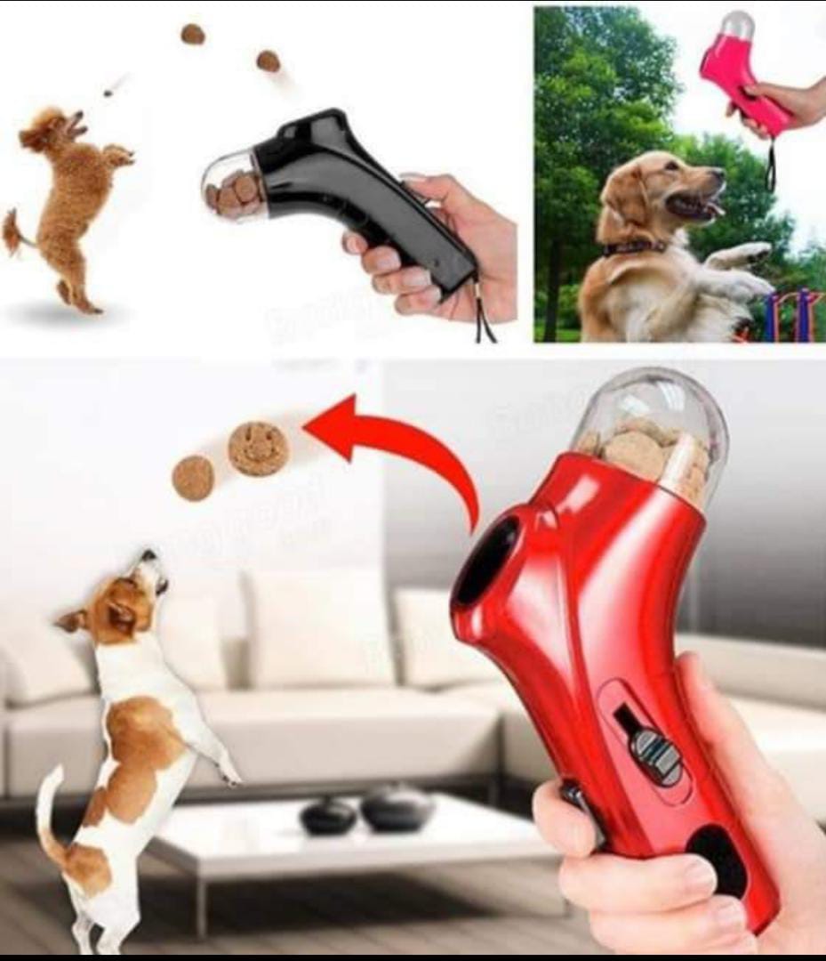 Lanzador de Snacks Para Mascotas 50% OFF