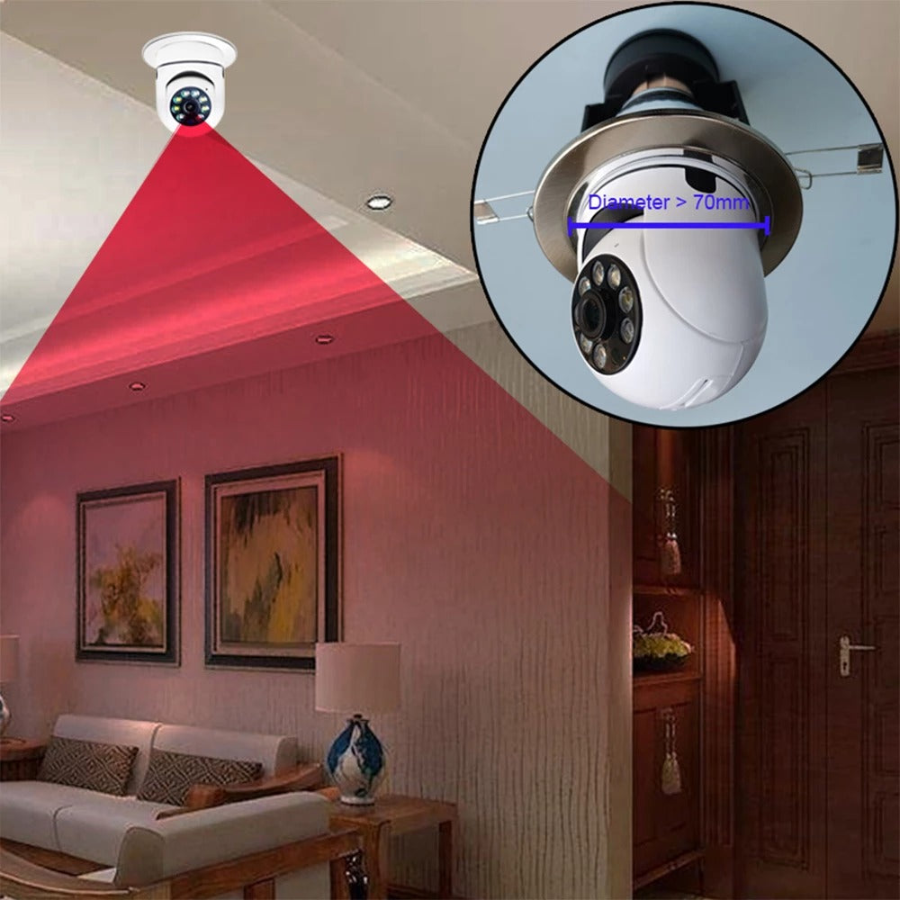 Camara Bombilla HD con Wifi 50% OFF