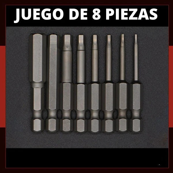 Juego de Brocas Destornilladoras Magneticas 50% OFF