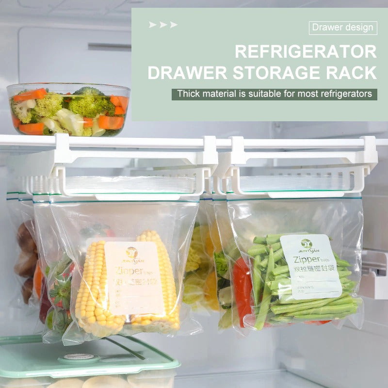 ORGANIZADOR DE BOLSAS ZIPLOCK PARA NEVERA 50% OFF