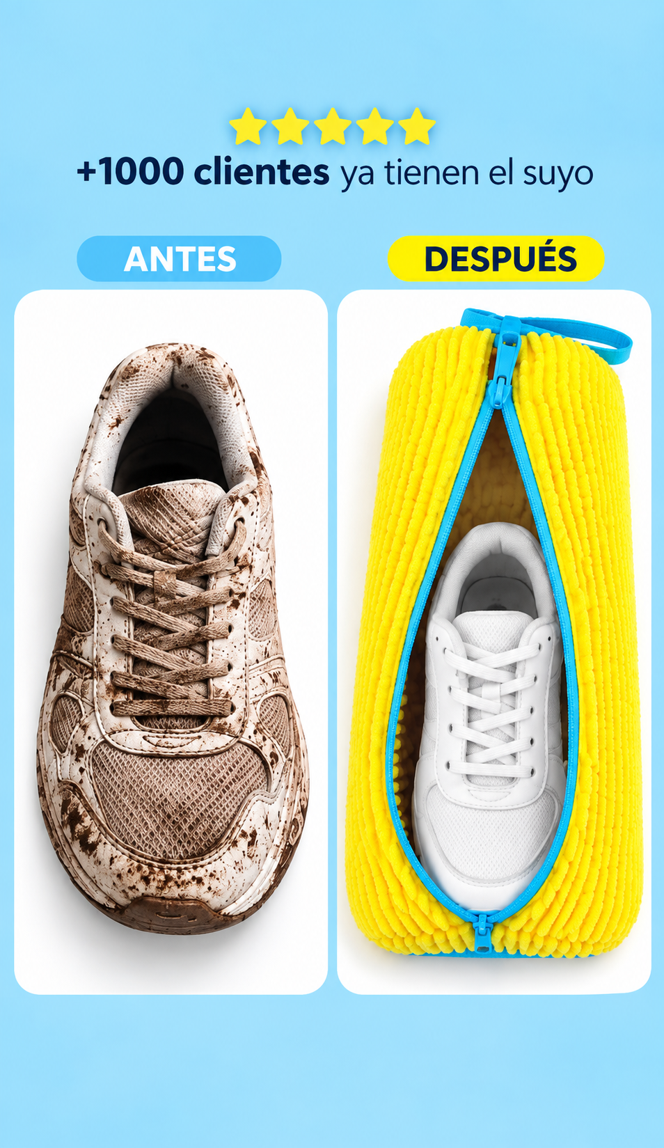 Funda de lavado tenis