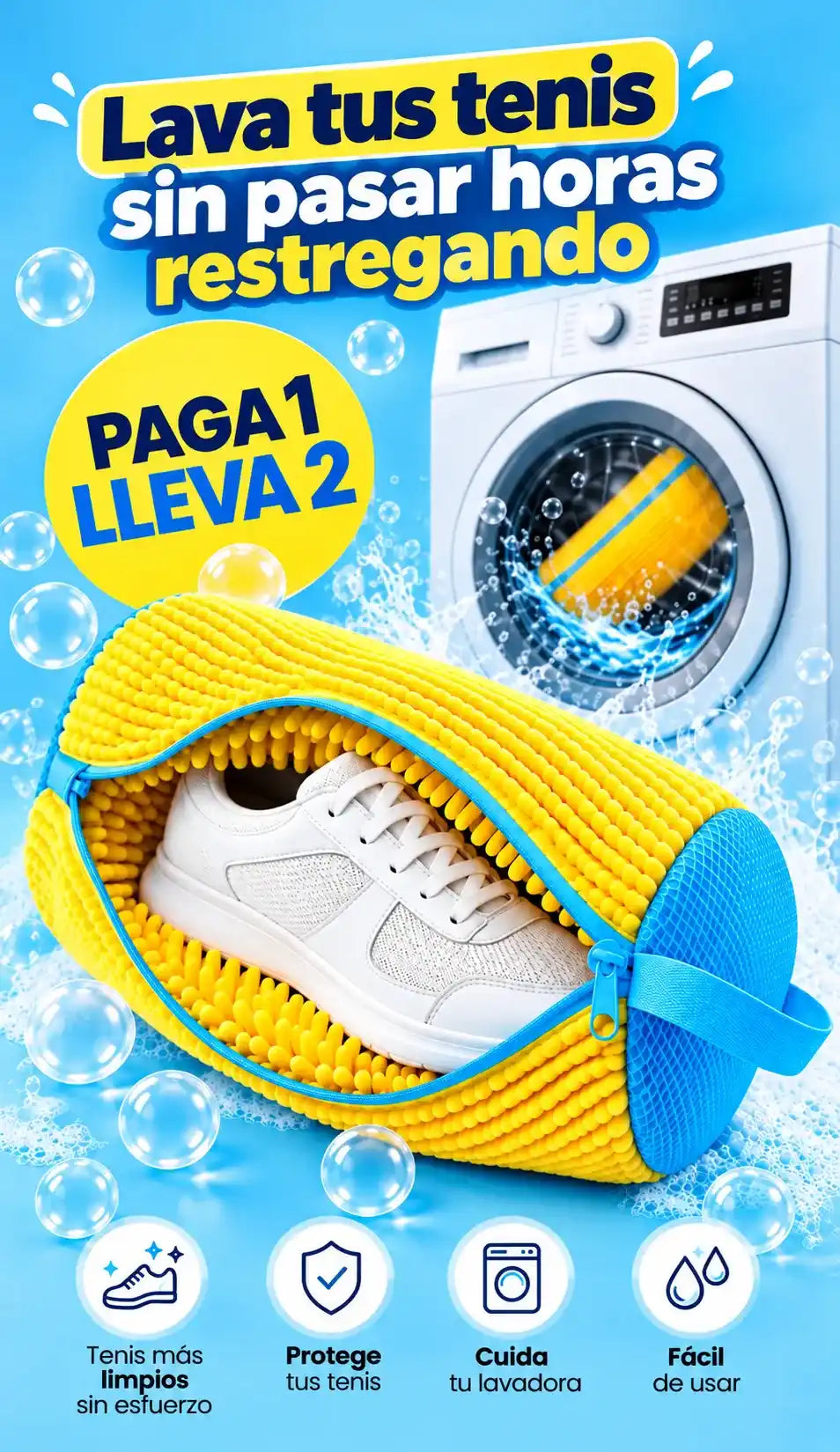 Funda de lavado tenis