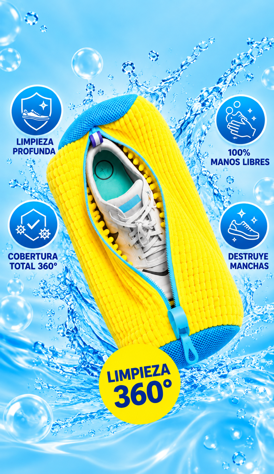Funda de lavado tenis
