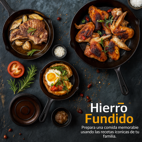 Pack Cazuelas De Hierro Fundido Iron Master