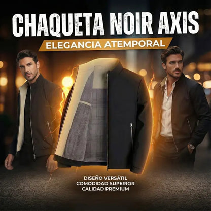 Chaqueta para Hombres Noir Axis