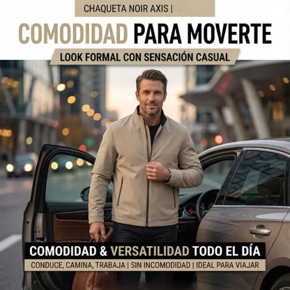 Chaqueta para Hombres Noir Axis