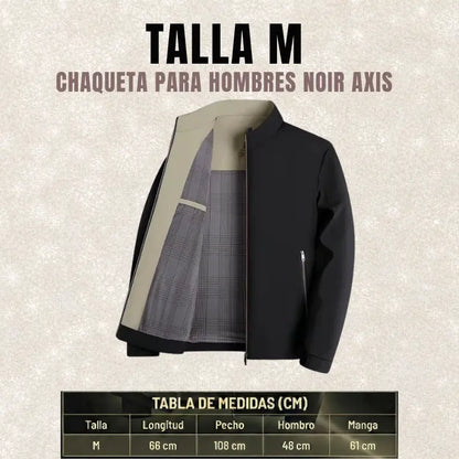 Chaqueta para Hombres Noir Axis