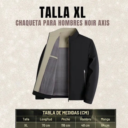 Chaqueta para Hombres Noir Axis