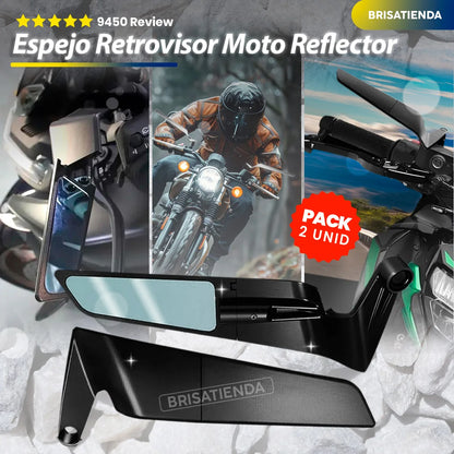 PACK X2 Espejo Retrovisor Moto reflector 50%OFF