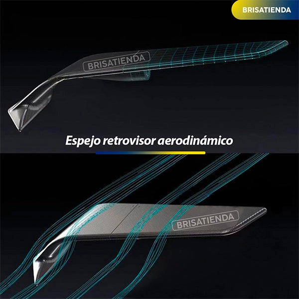 PACK X2 Espejo Retrovisor Moto reflector 50%OFF