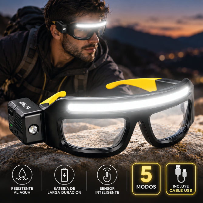 GAFAS DE SEGURIDAD LED