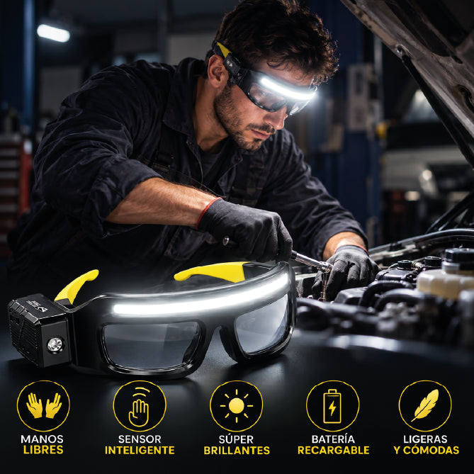 GAFAS DE SEGURIDAD LED