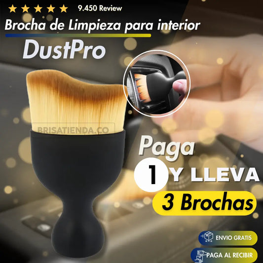 Pague 1 lleve 3 Brochas de Limpieza para interior de coche DustPro