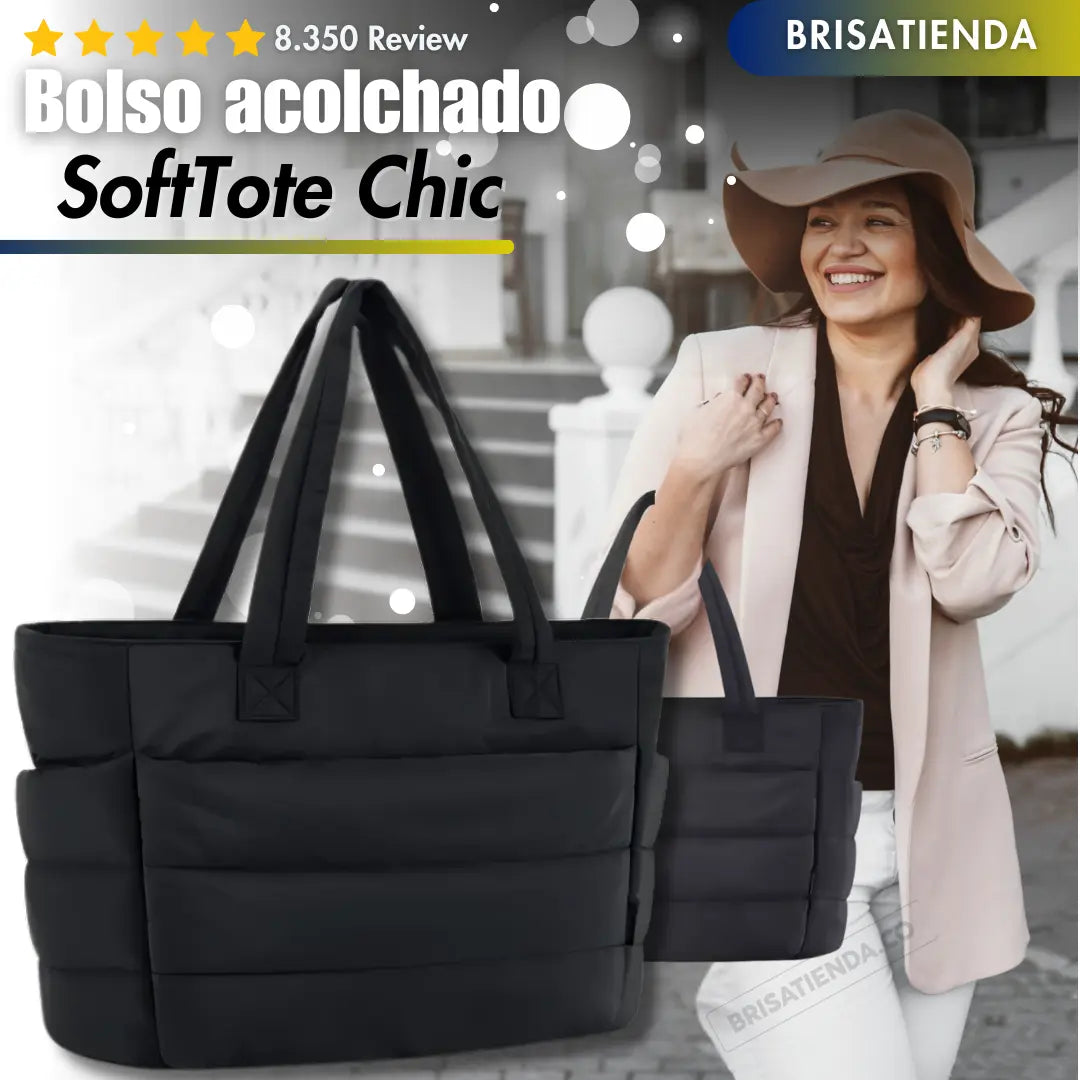 Bolso acolchado SoftTote Chic