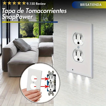 PACK Tapa de Tomacorrientes SnapPower