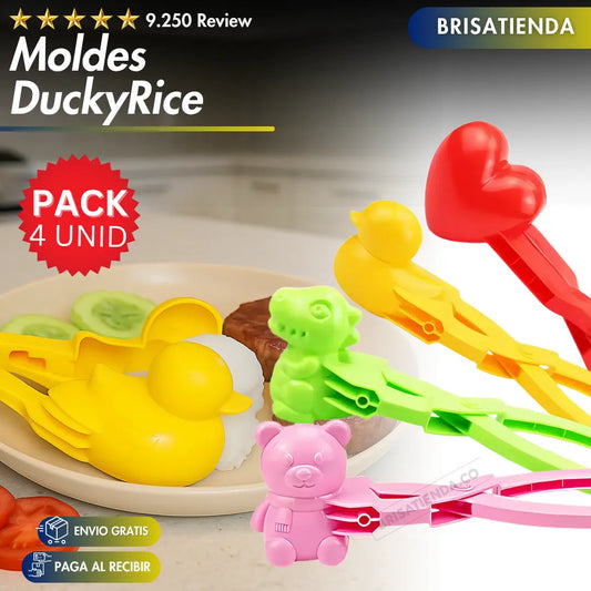 PACK X 4 Moldes DuckyRice