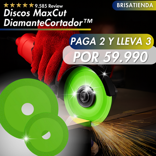 Discos MaxCut DiamanteCortador™ 50% OFF