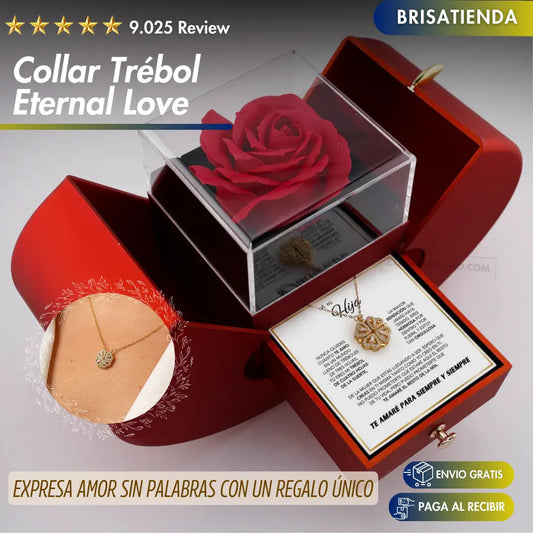 Collar Trébol Eternal Love