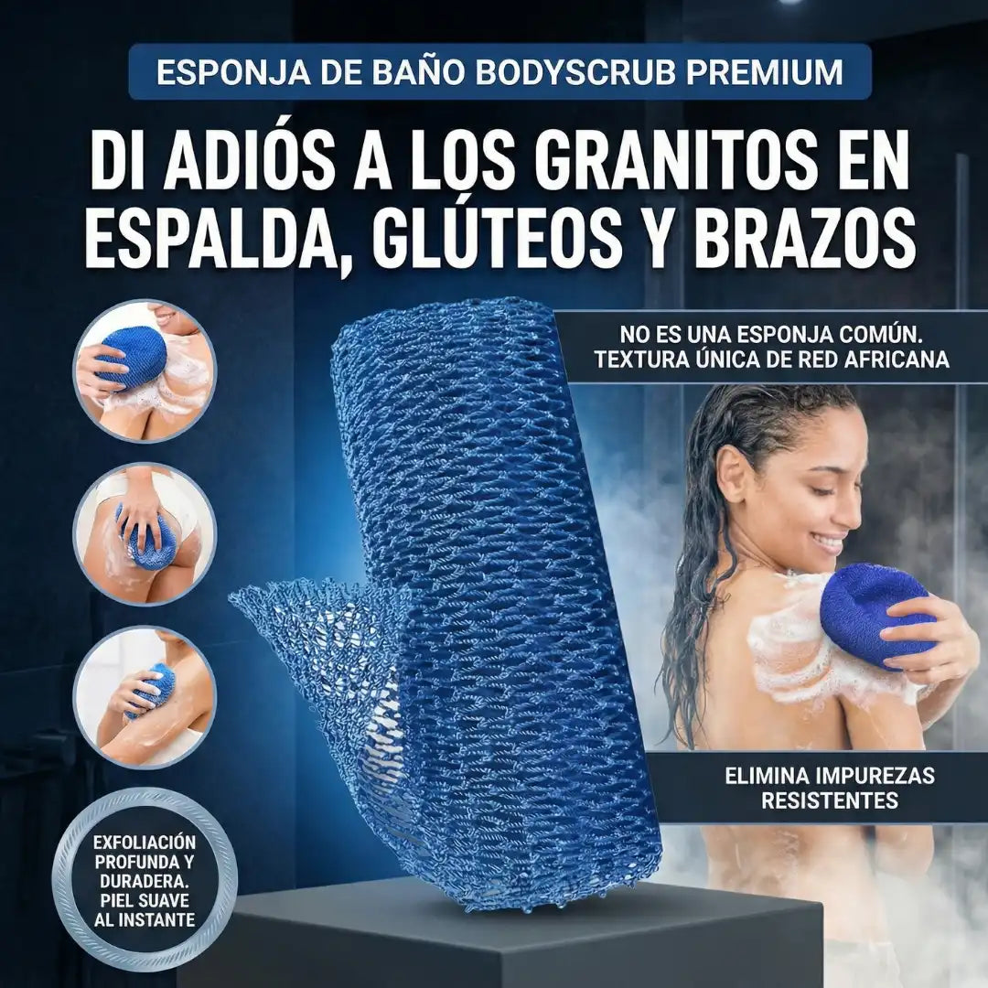 PAGA 1 Y LLEVA 2 Esponja de baño BodyScrub Premium