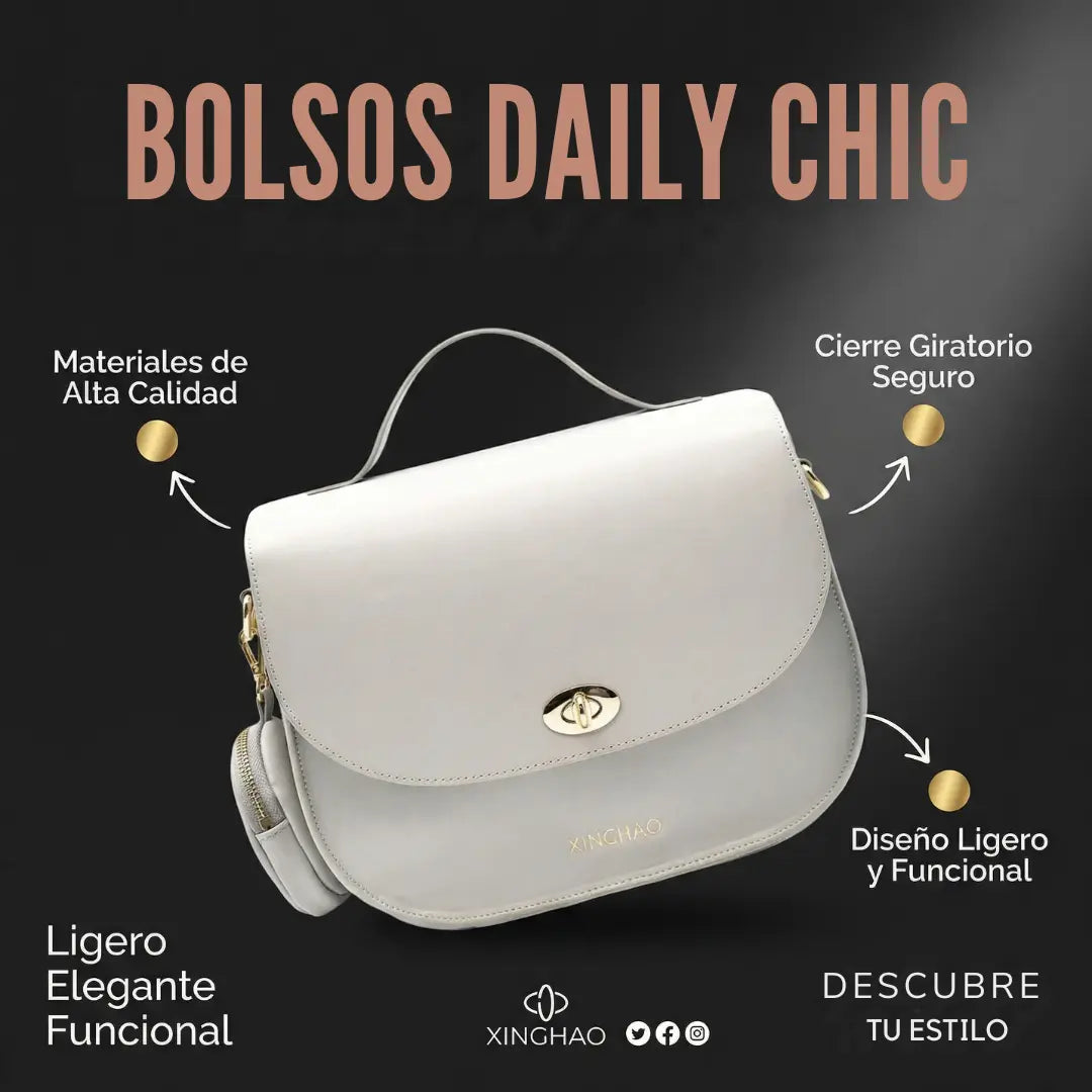 Bolso clasico para damas daily chic