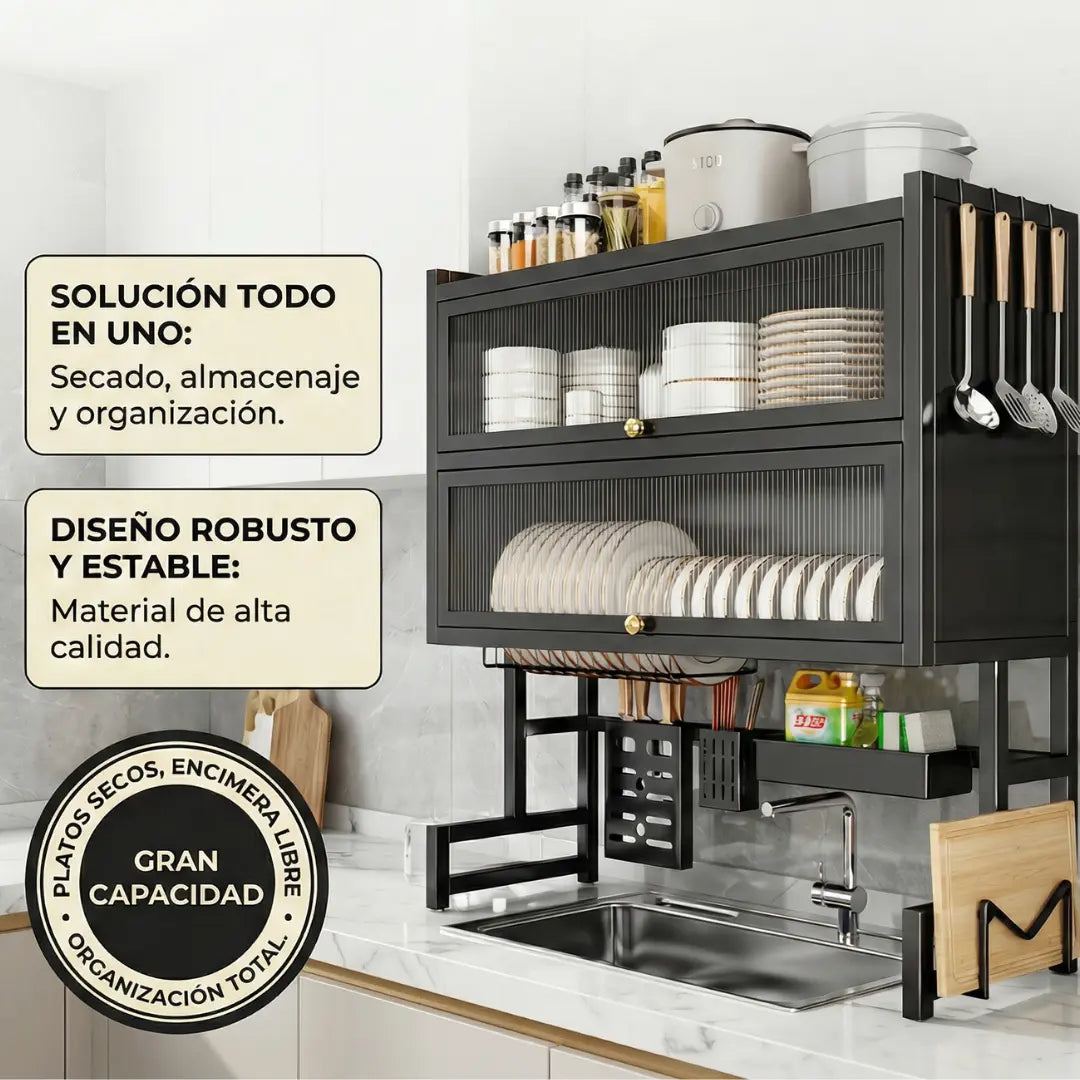 Platera Multifuncional DryLux doble con  Set de Utensilios GRATIS TKT