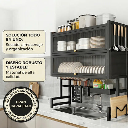 Platera Multifuncional DryLux doble con  Set de Utensilios GRATIS TKT