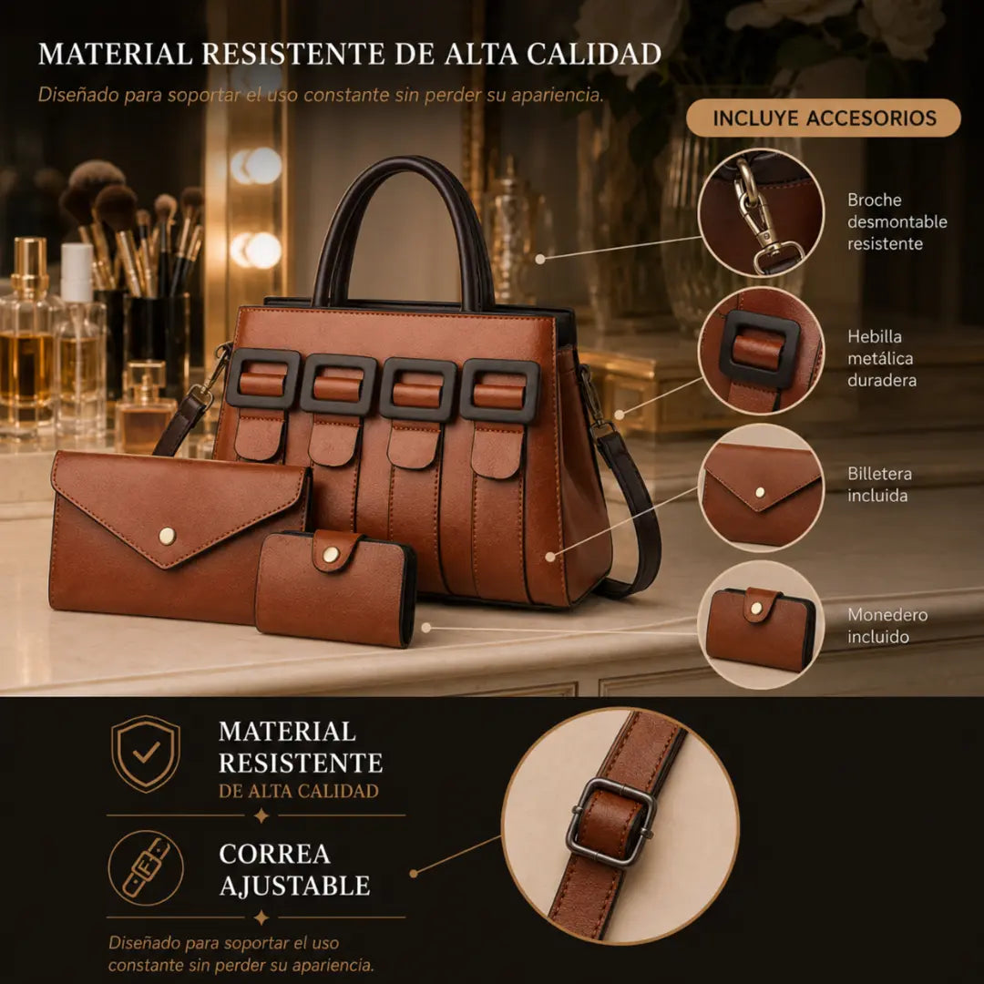 SET Sienna Collection 3 PIEZAS