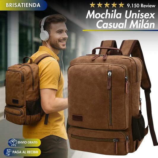 Mochila Unisex Casual Milan