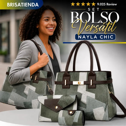 SET Bolso Versatil  Nayla Chic
